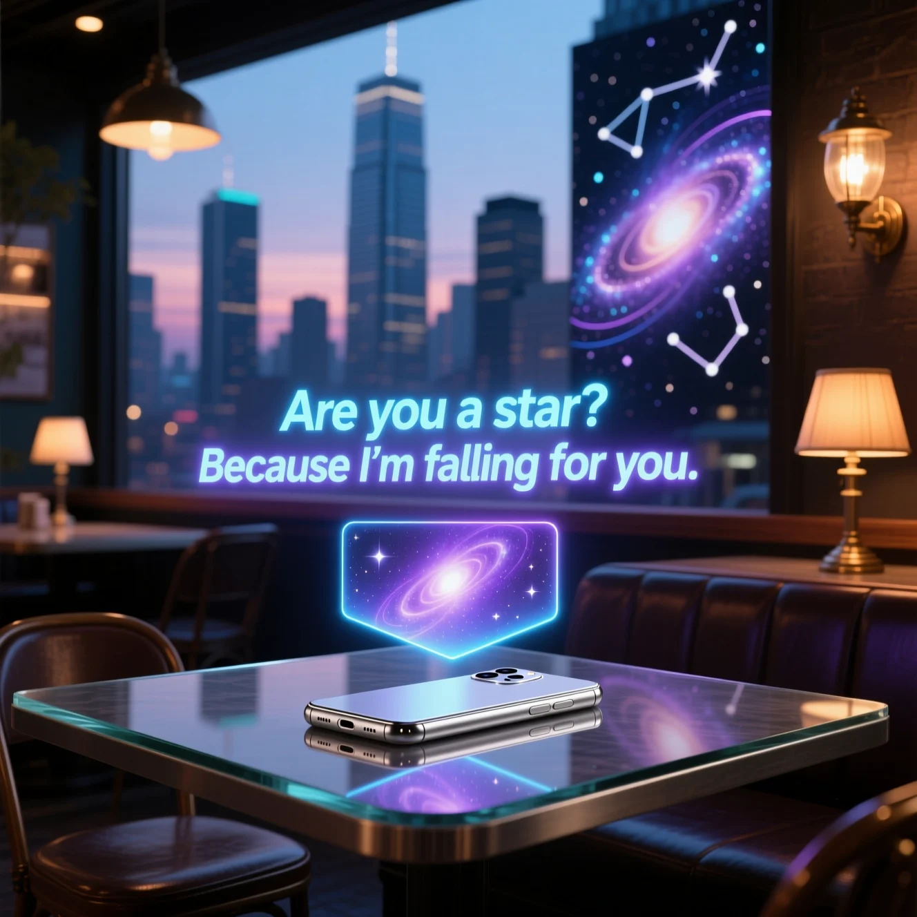 Read more about the article Galaxy Pickup Lines: Out of This World Charm 🌌✨