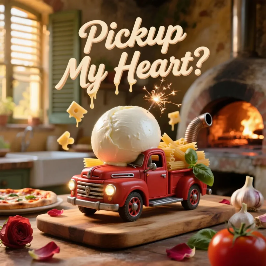 Mozzarella Pickup Lines