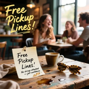 Read more about the article Free Pickup Lines: Witty and Fun Ways to Break the Ice