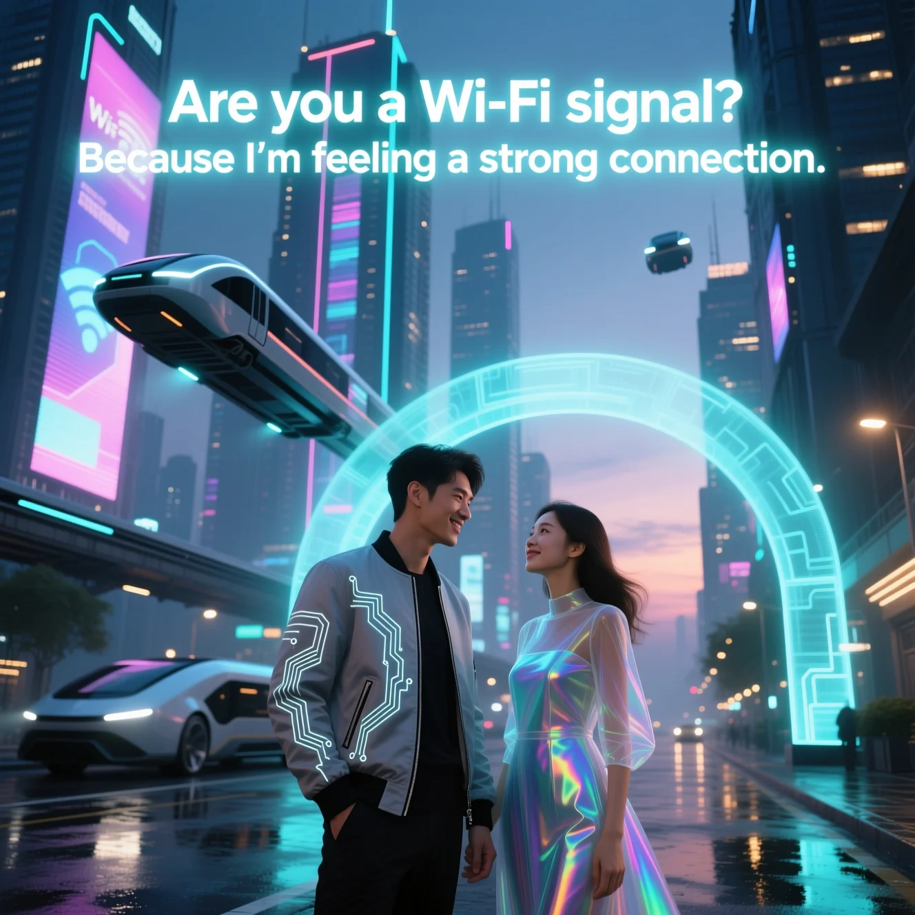 Read more about the article Future Pickup Lines