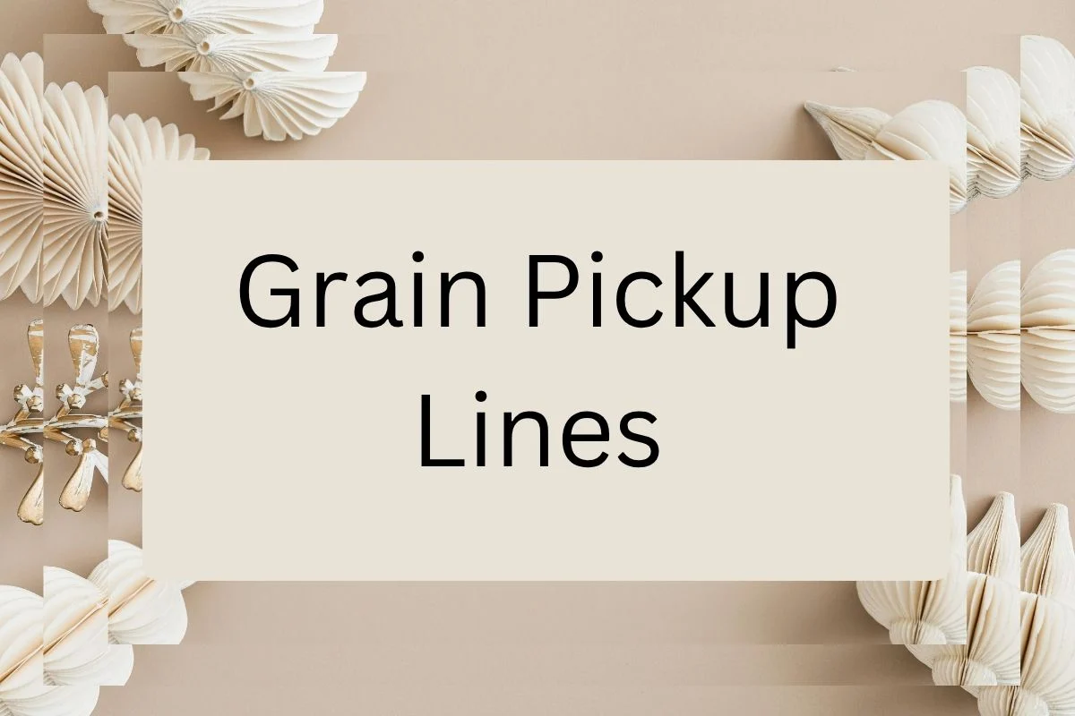 You are currently viewing 313 Grain Pickup Lines for impress anybody 2026