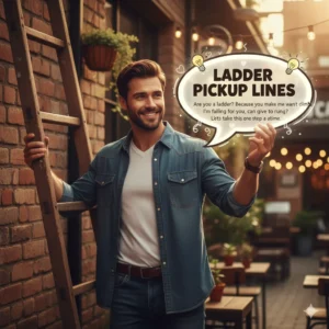 Read more about the article Ladder Pick up Lines Reach New Heights of Fun