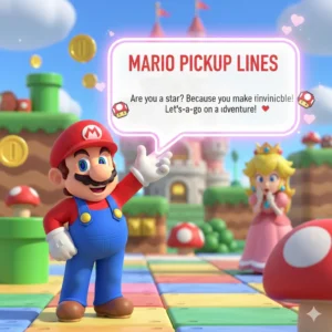 Read more about the article Mario Pickup Lines That Will Level Up Your Game
