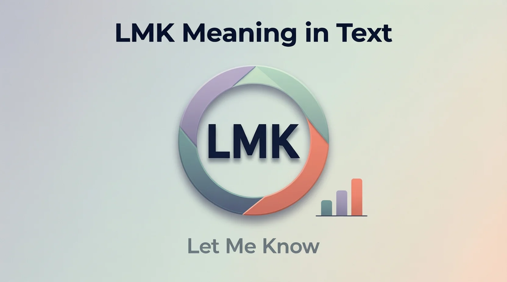 LMK Meaning in Text