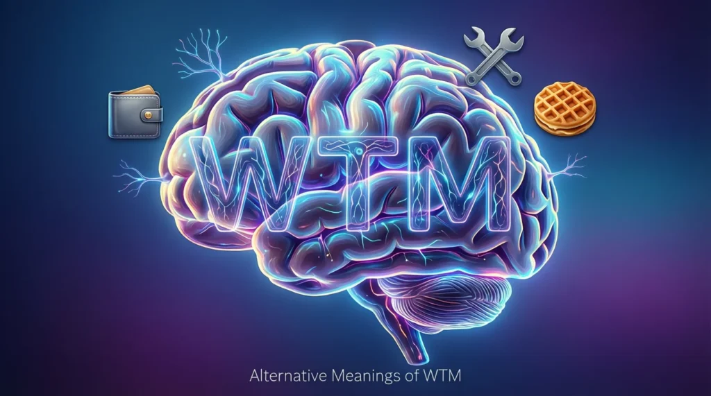 Alternative Meaning of WTM in Text