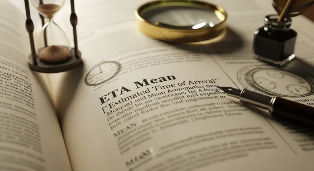 ETA vs Other Similar Text Abbreviations