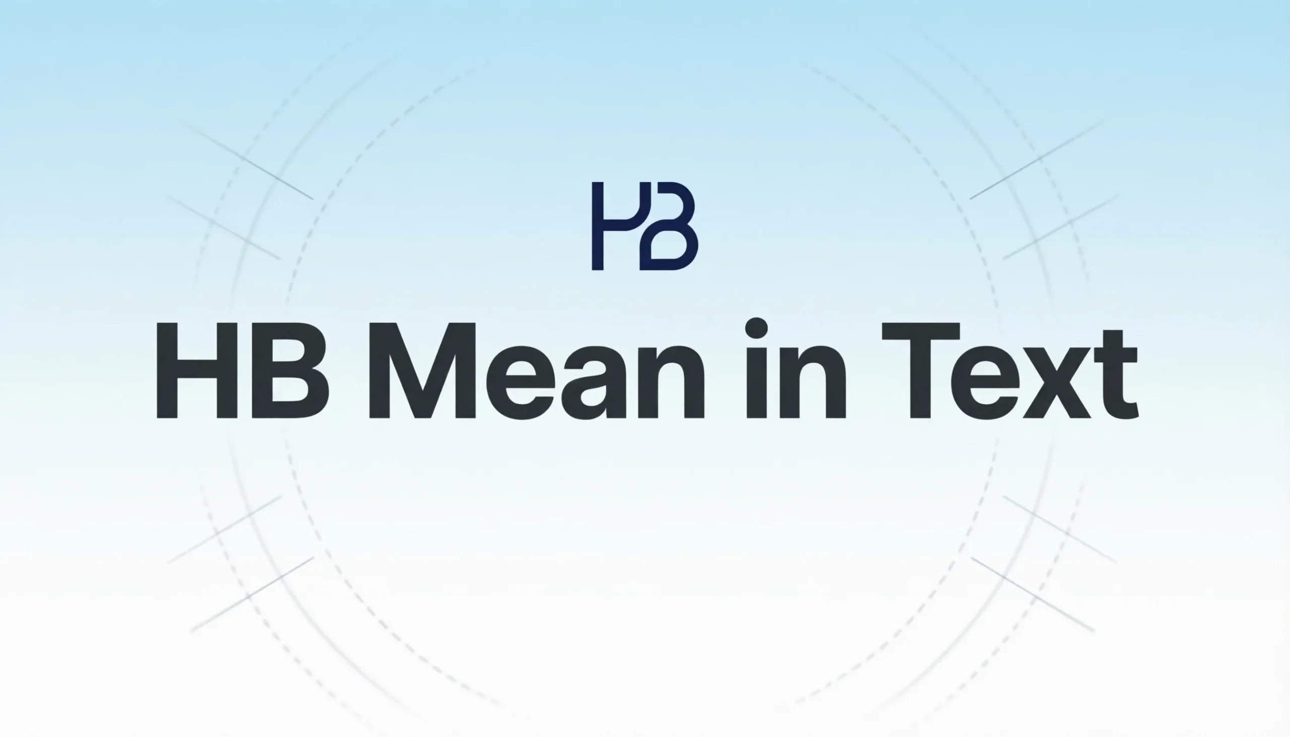 HB Mean in Text