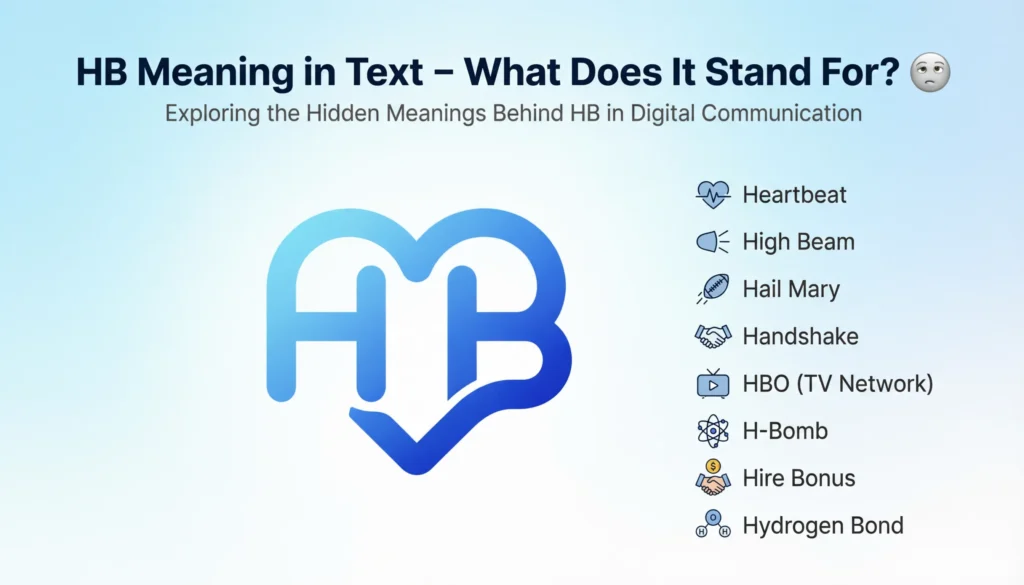 HB Meaning in Text
