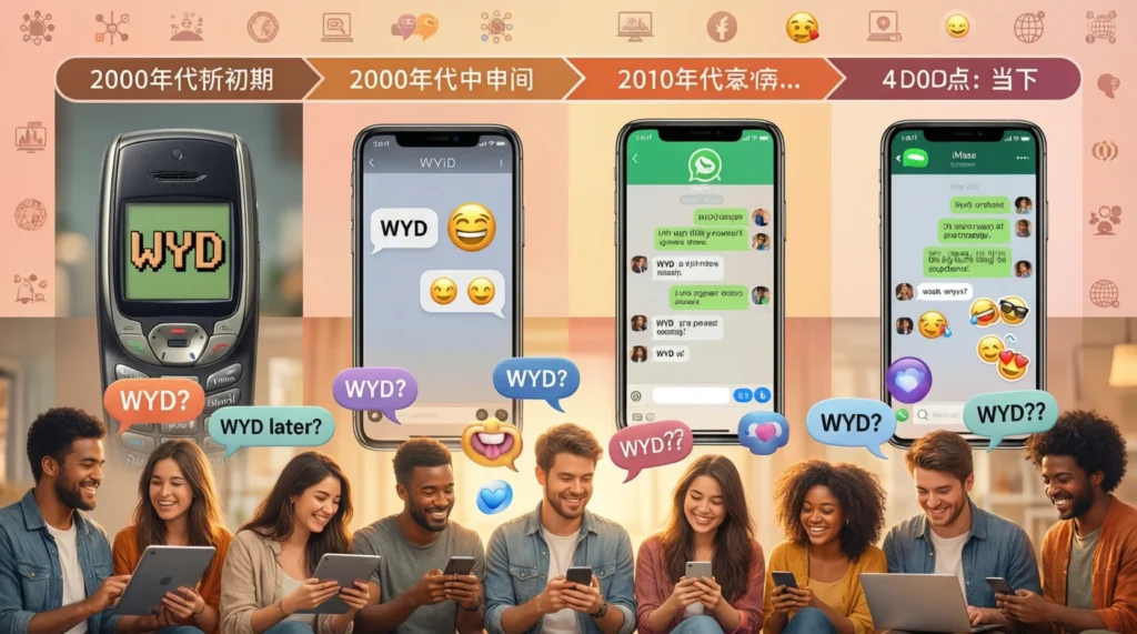 History of WYD Meaning in Texting Culture