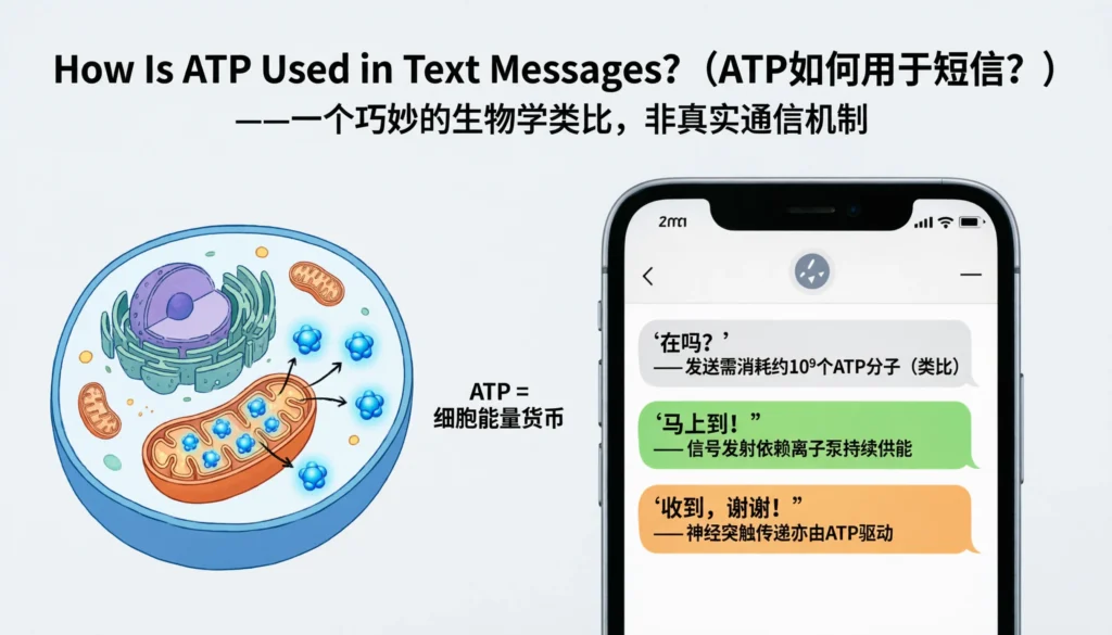 How Is ATP Used in Text Messages? (With Real Examples)