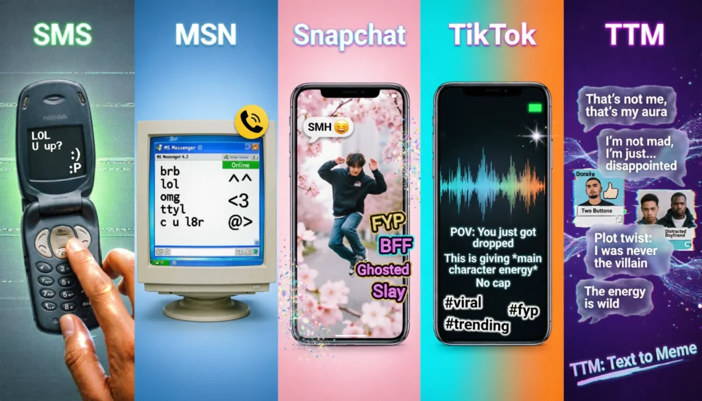 How Is TTM Used in Texting and Social Media