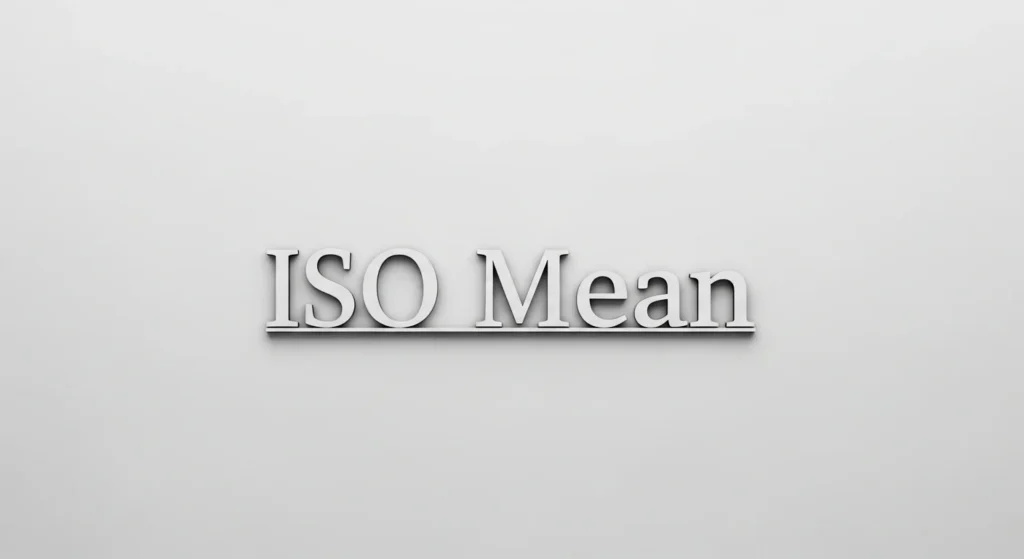 How ISO Is Used in Text Messages and Online