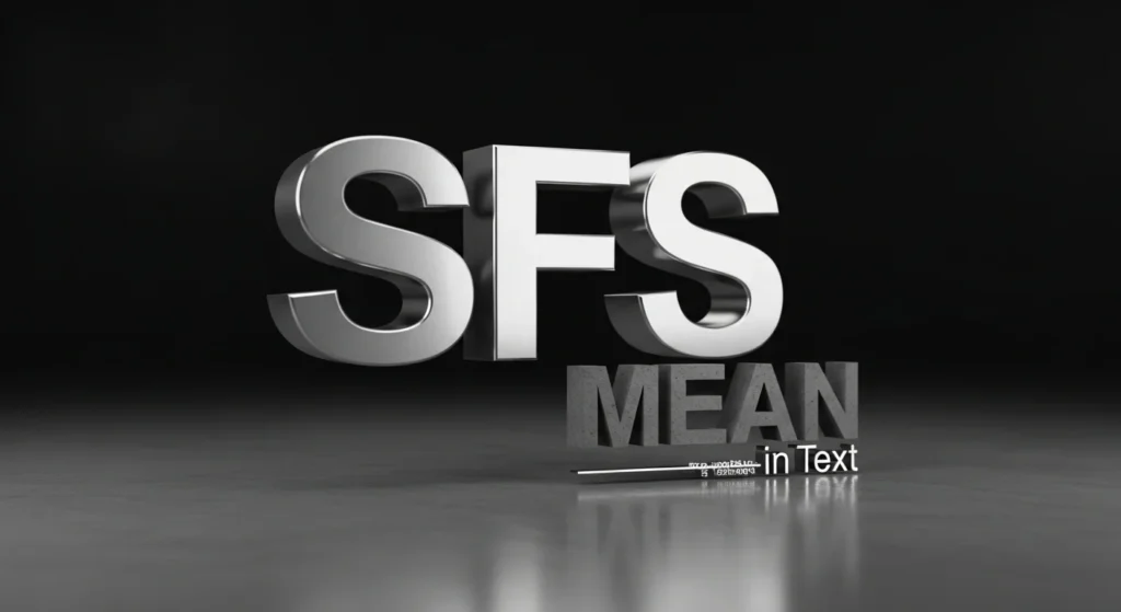 How to Do SFS the Right Way (Step-by-Step)