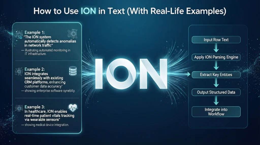 How to Use ION in Text (With Real-Life Examples)