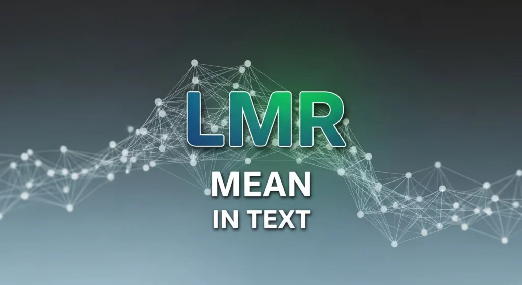How to Use LMR Appropriately (Texting & Online)