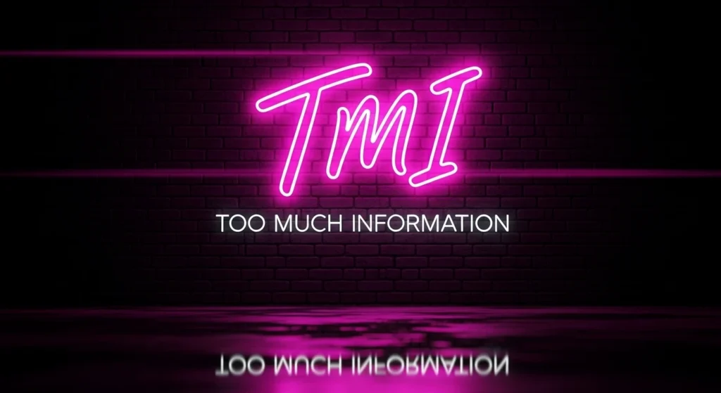 How to Use TMI in Text: Tips and Examples