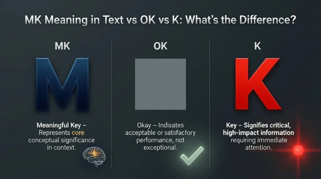 MK Meaning in Text vs OK vs K (What’s the Difference?)