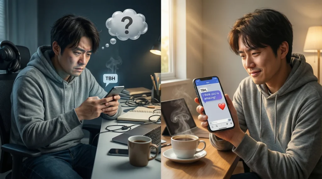 TBH Meaning in Text on Social Media vs Messaging