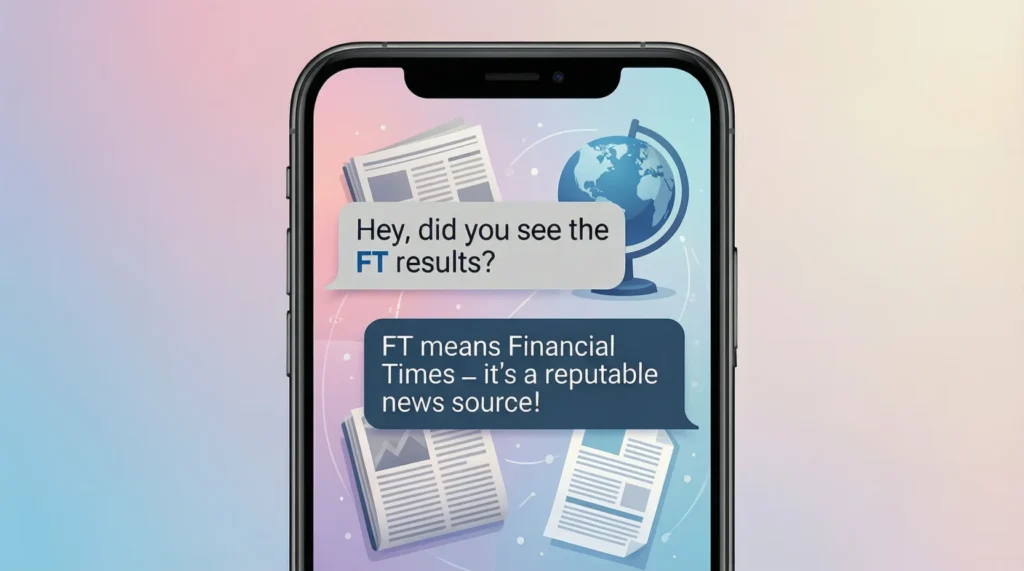 What Does FT Mean in Text? (FT Meaning Explained)