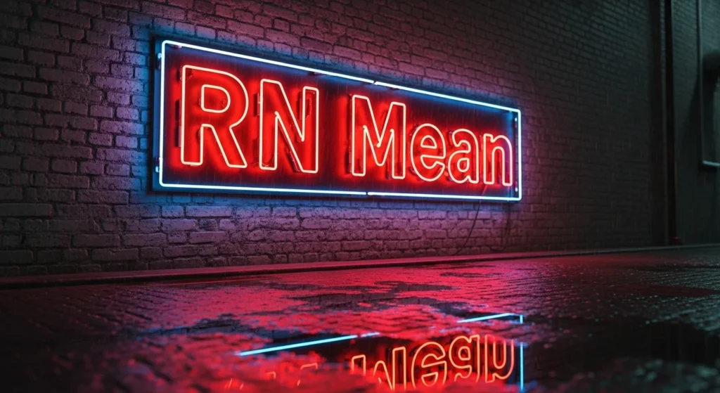 What Does RN Mean in Text?