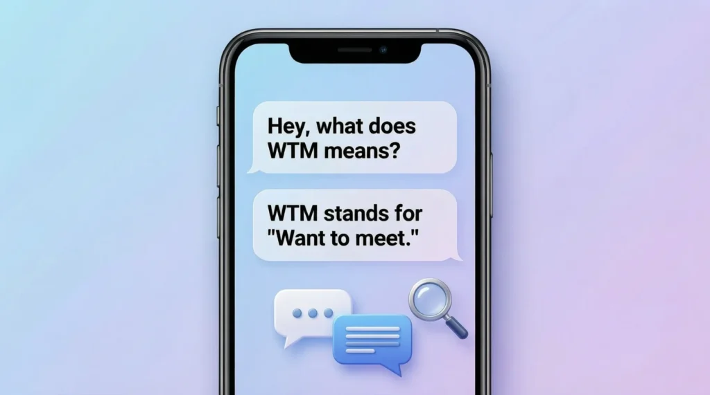 What Does WTM Mean in Text?
