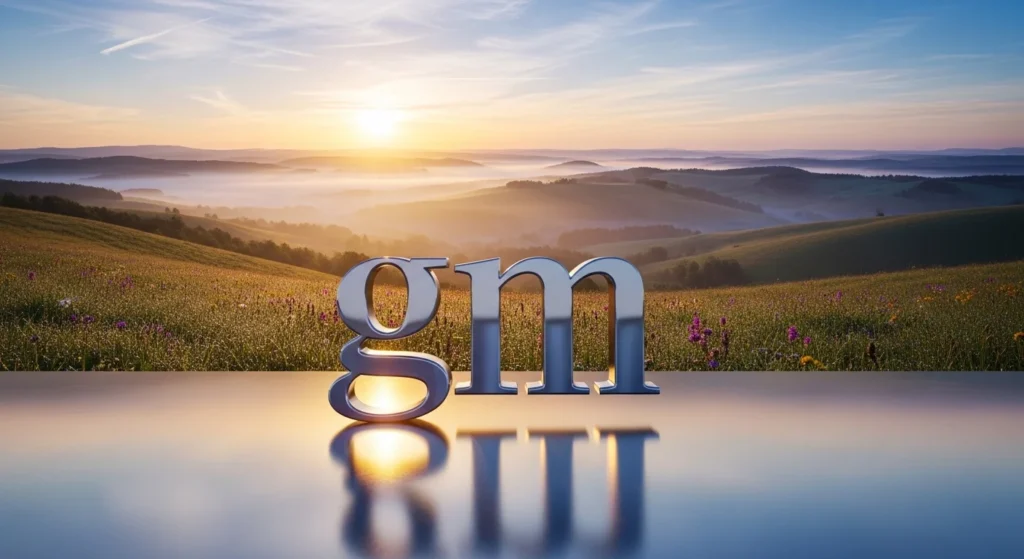 When & How to Use gm in Text