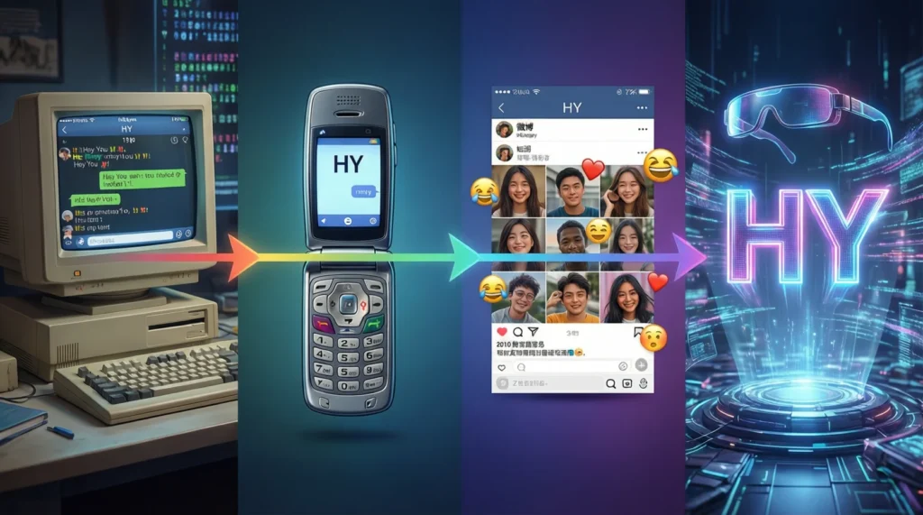 Where Did HY Come From? (History of HY Meaning in Text)