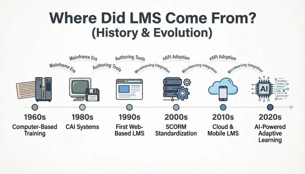 Where Did LMS Come From? (History & Evolution)