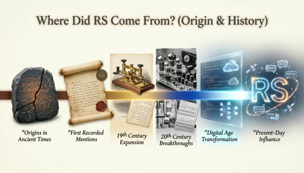 Where Did RS Come From (Origin & History)