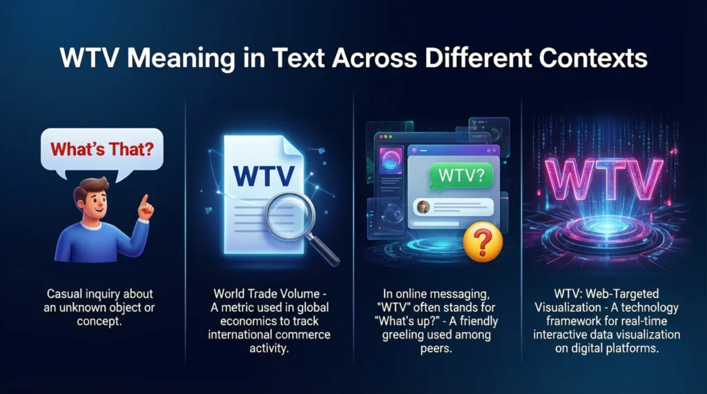 WTV Meaning in Text Across Different Contexts