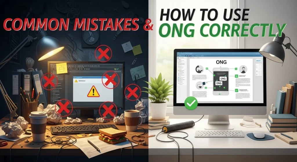 Common Mistakes & How to Use ONG Correctly