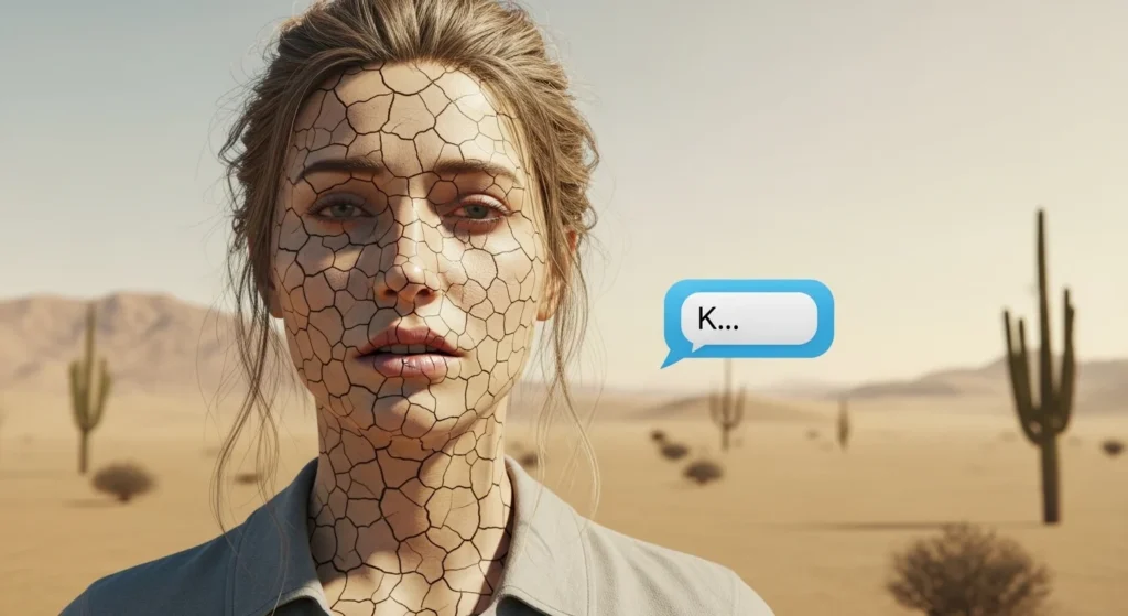 What Does Dry Texting All the Time Really Mean