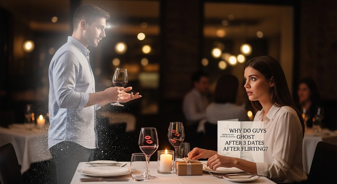 Why Do Guys Ghost After 3 Dates After Flirting