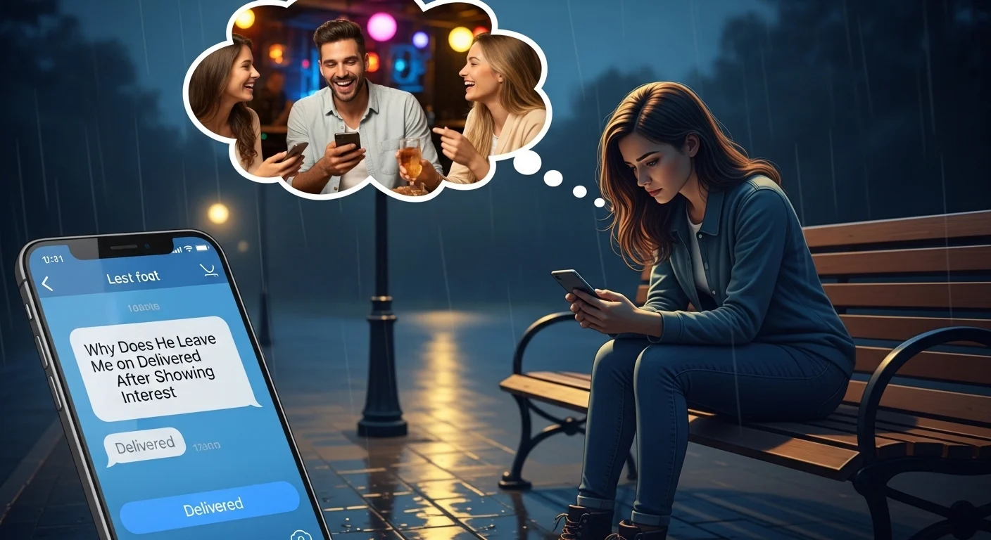 Why Does He Leave Me on Delivered After Showing Interest