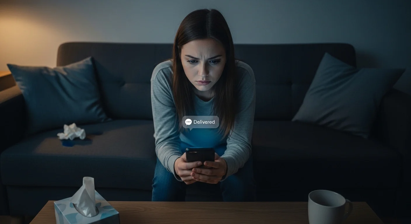 Why Does He Leave Me on Delivered All the Time